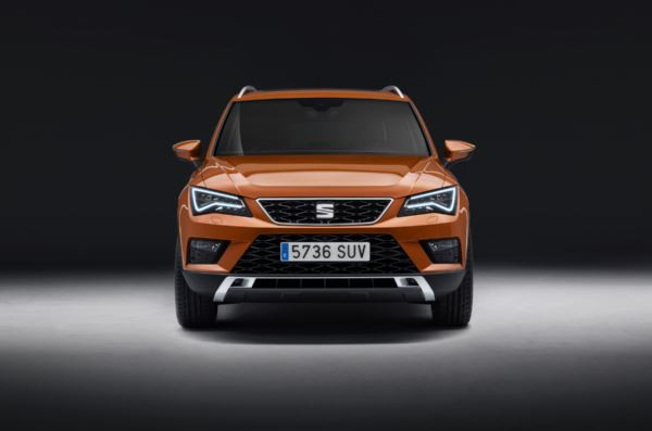 Le SUV compact Seat Ateca en approche