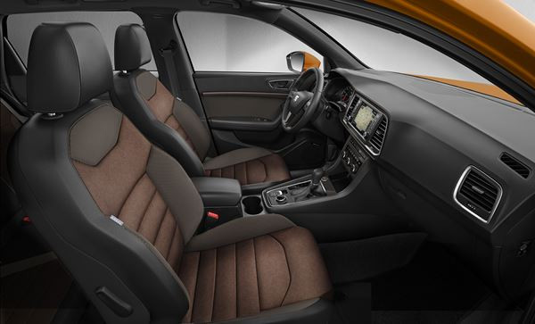 Le SUV compact Seat Ateca en approche