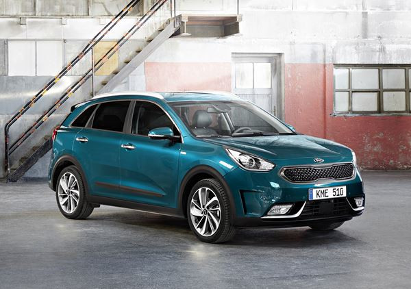 Le crossover hybride Kia Niro vise des émissions de CO2 inférieures à 90 g/km