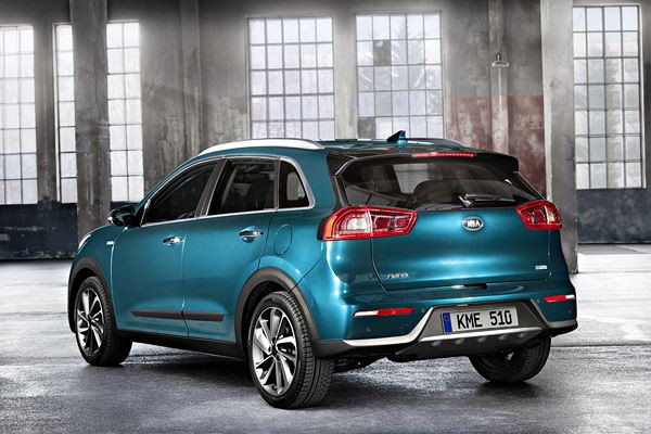 Le crossover hybride Kia Niro vise des émissions de CO2 inférieures à 90 g/km