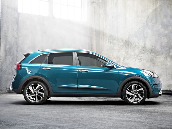 Le crossover hybride Kia Niro vise des émissions de CO2 inférieures à 90 g/km