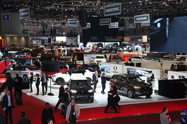 Dans les allées de la 86ème édition du salon de l'automobile de Genève