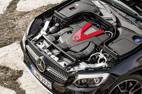 Le SUV Mercedes-AMG GLC 43 4Matic embarque un V6 biturbo 3.0 litres de 367 ch