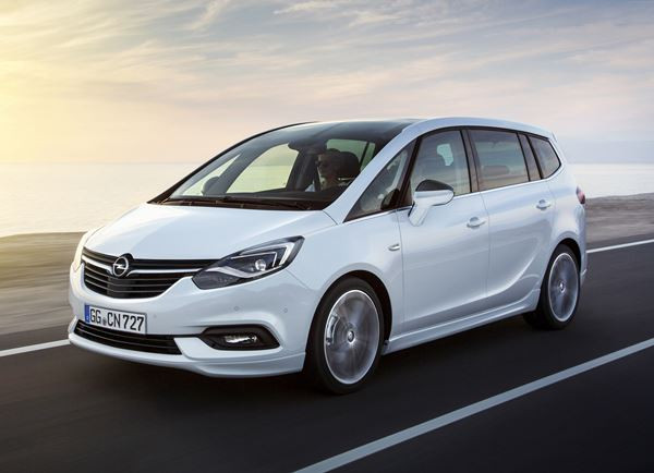 L'Opel Zafira s'offre une nouvelle calandre et un système multimédia connecté