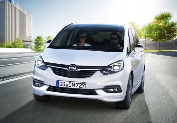 L'Opel Zafira s'offre une nouvelle calandre et un système multimédia connecté