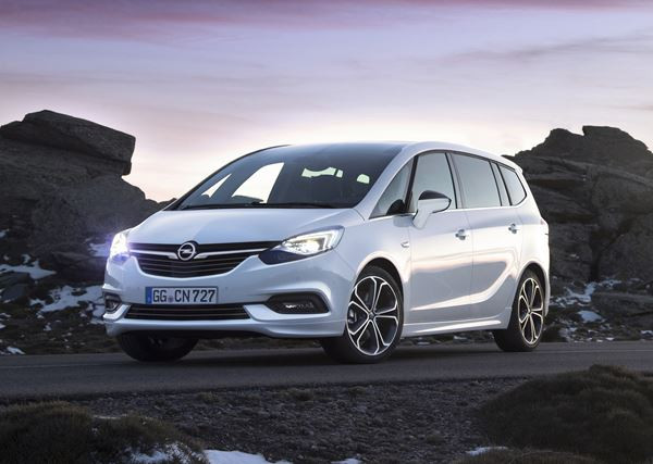 L'Opel Zafira s'offre une nouvelle calandre et un système multimédia connecté