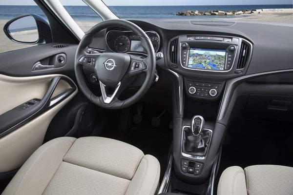 L'Opel Zafira s'offre une nouvelle calandre et un système multimédia connecté