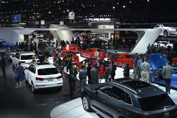 Dans les allées du salon automobile international 2016 de Los Angeles