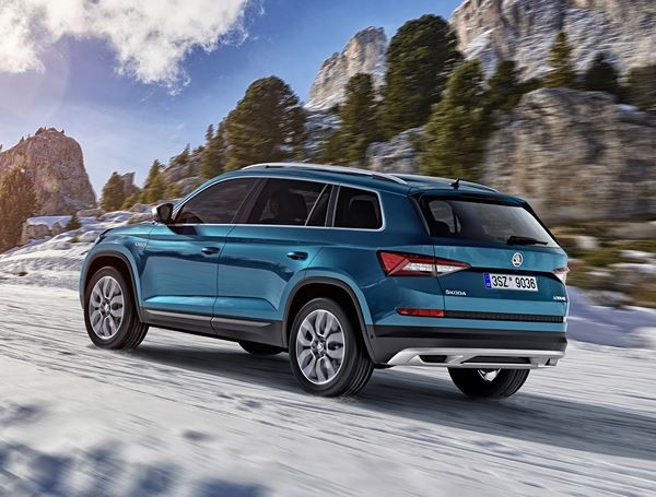 Le Skoda Kodiaq Scout optimise ses capacités tout-terrain