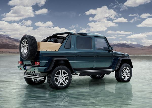 Mercedes-Maybach G 650 Landaulet: un tout-terrain de luxe à ciel ouvert