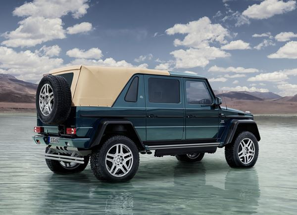 Mercedes-Maybach G 650 Landaulet: un tout-terrain de luxe à ciel ouvert