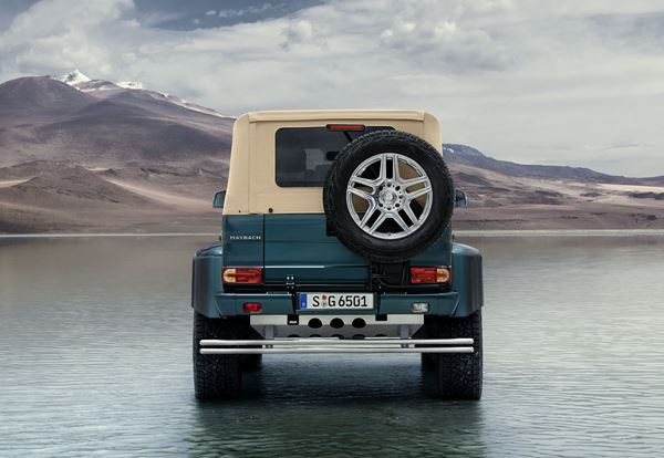 Mercedes-Maybach G 650 Landaulet: un tout-terrain de luxe à ciel ouvert