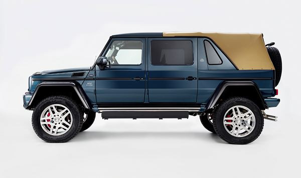 Mercedes-Maybach G 650 Landaulet: un tout-terrain de luxe à ciel ouvert
