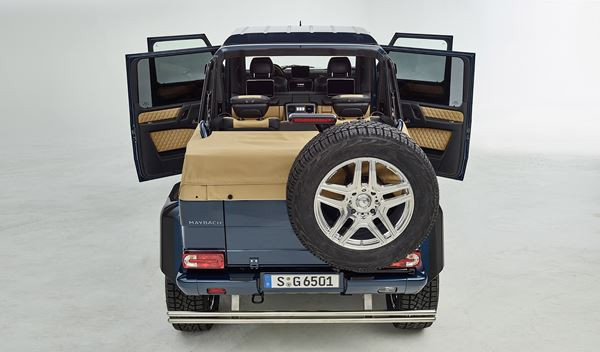 Mercedes-Maybach G 650 Landaulet: un tout-terrain de luxe à ciel ouvert