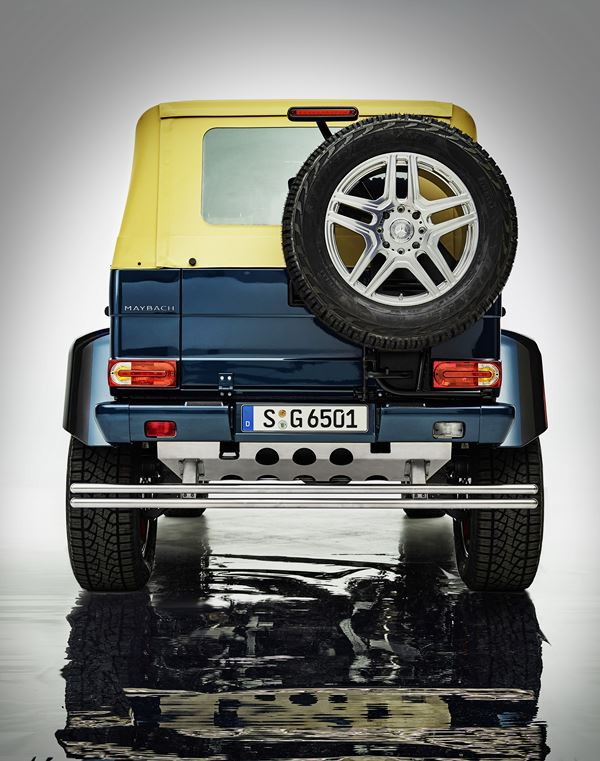 Mercedes-Maybach G 650 Landaulet: un tout-terrain de luxe à ciel ouvert