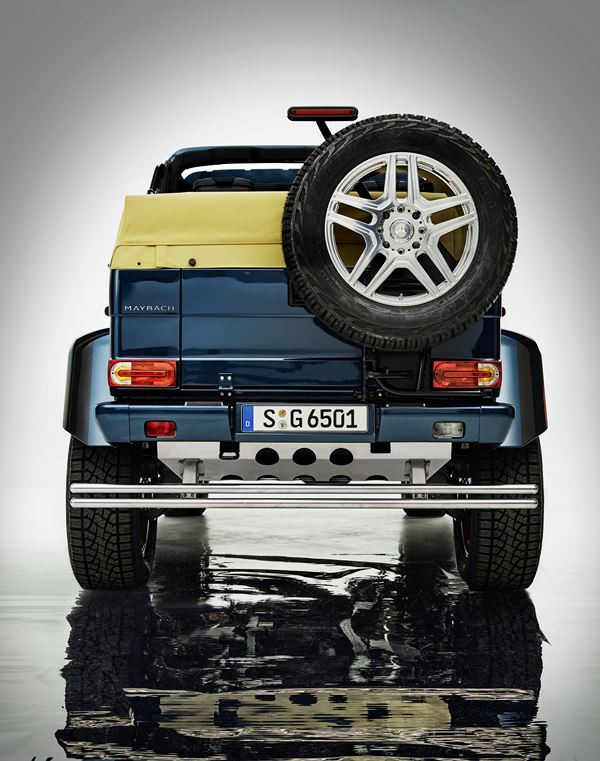 Mercedes-Maybach G 650 Landaulet: un tout-terrain de luxe à ciel ouvert