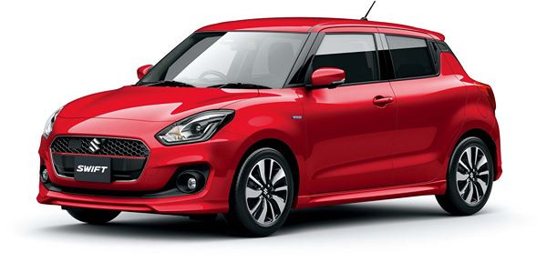 La Suzuki Swift revendique un style innovant et une présence affirmée