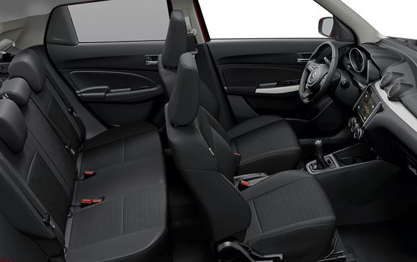 La Suzuki Swift revendique un style innovant et une présence affirmée