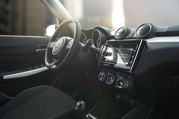 La Suzuki Swift revendique un style innovant et une présence affirmée
