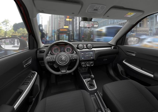 La Suzuki Swift revendique un style innovant et une présence affirmée