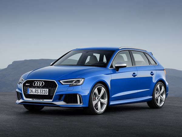 L’Audi RS 3 Sportback embarque un 2.5 TFSI cinq cylindres de 400 ch
