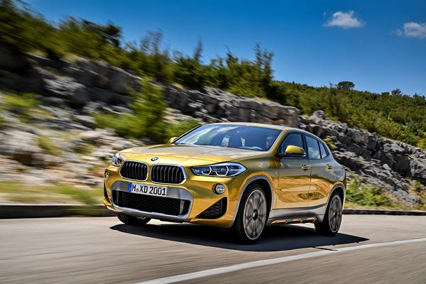 La BMW X2 affiche une allure athlétique