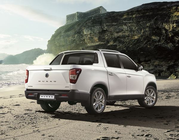 Le pick-up double cabine SsangYong Musso propose de réelles capacités off-road