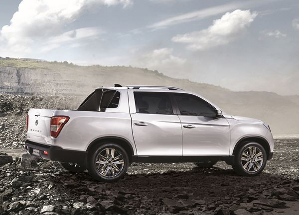 Le pick-up double cabine SsangYong Musso propose de réelles capacités off-road