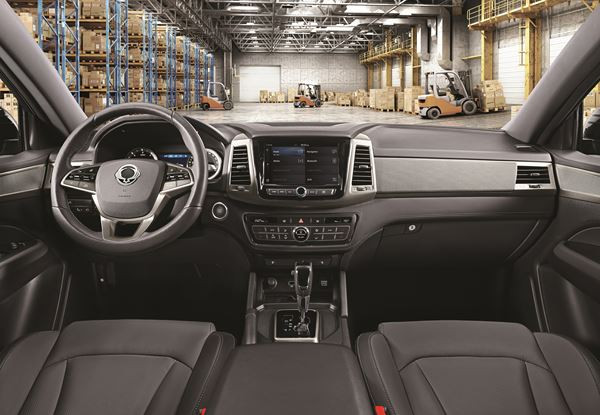 Le pick-up double cabine SsangYong Musso propose de réelles capacités off-road