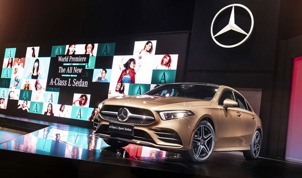 La Mercedes Classe A Berline s'implante en Chine