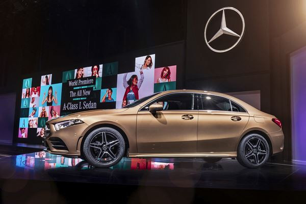 La Mercedes Classe A Berline s'implante en Chine