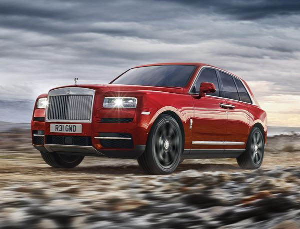 Le SUV de luxe Rolls-Royce Cullinan se dévoile