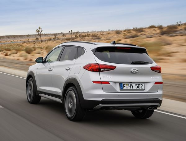Le SUV Hyundai Tucson restylé s'offre un design retravaillé
