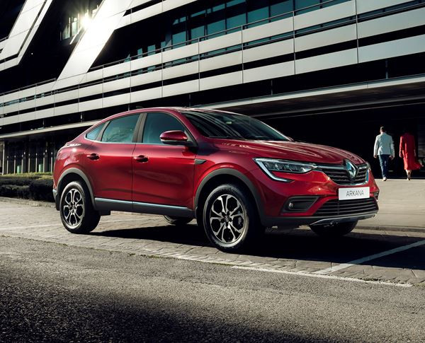Le SUV coupé Renault Arkana affiche un design musclé