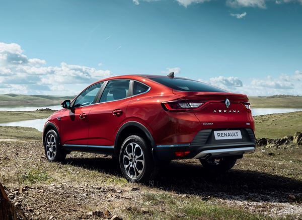 Le SUV coupé Renault Arkana affiche un design musclé