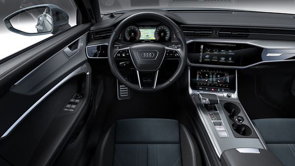 L'Audi A6 allroad quattro est tout aussi à l’aise sur la route que sur les chemins