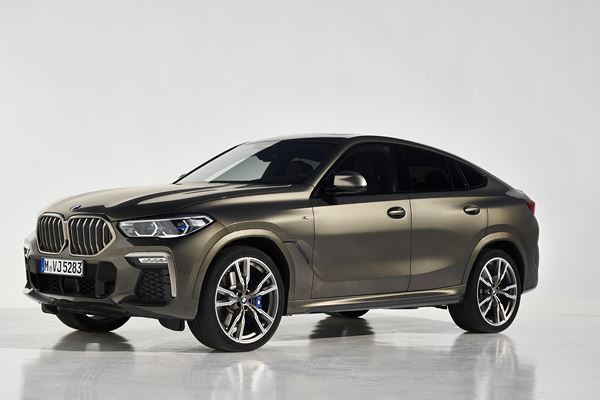 La BMW X6 de troisième génération bénéficie de proportions athlétiques
