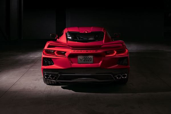 La Chevrolet Corvette Stingray adopte une configuration à moteur central