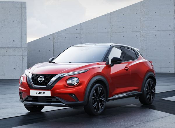 Le crossover urbain Nissan Juke adopte un design athlétique