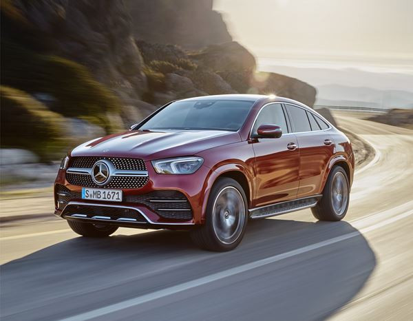 Le Mercedes GLE Coupé affiche des proportions musclées