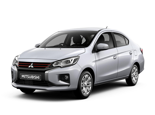 La petite berline quatre portes Mitsubishi Attrage s'offre un léger restylage extérieur