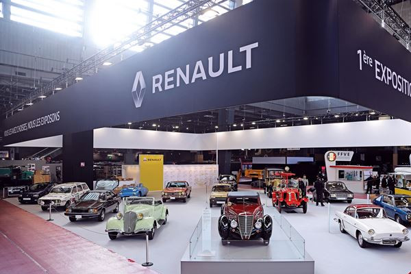 Dans les allées de l'édition 2020 du salon Rétromobile