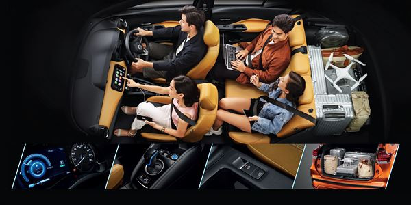 Le crossover urbain Nissan Kicks bénéficie de la technologie électriques e-Power