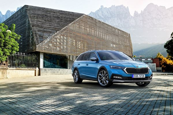 La Skoda Octavia Scout tout-chemin s'adapte à une conduite tout-terrain