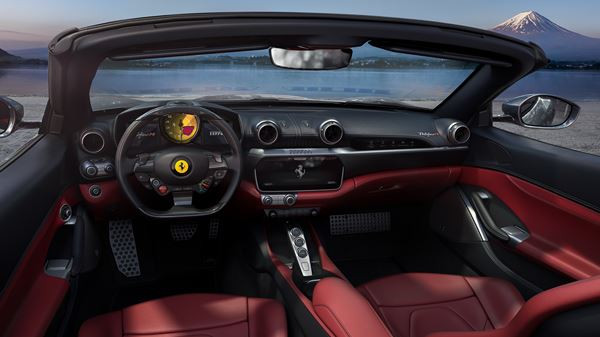 Le spider GT Ferrari Portofino M embarque un V8 turbo de 620 ch