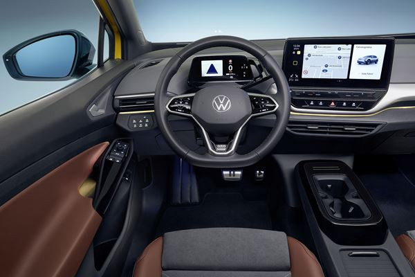 Le SUV compact électrique Volkswagen ID.4 revendique jusqu'à 520 km d'autonomie