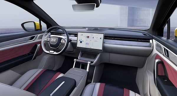 L'Aiways U6 électrique affiche une allure simple mais sportive