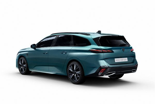 La Peugeot 308 SW s'offre un style expressif au profil racé et un arrière sophistiqué