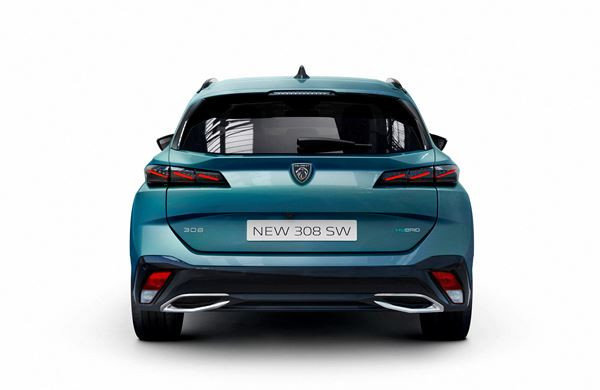 La Peugeot 308 SW s'offre un style expressif au profil racé et un arrière sophistiqué