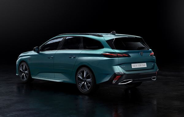 La Peugeot 308 SW s'offre un style expressif au profil racé et un arrière sophistiqué